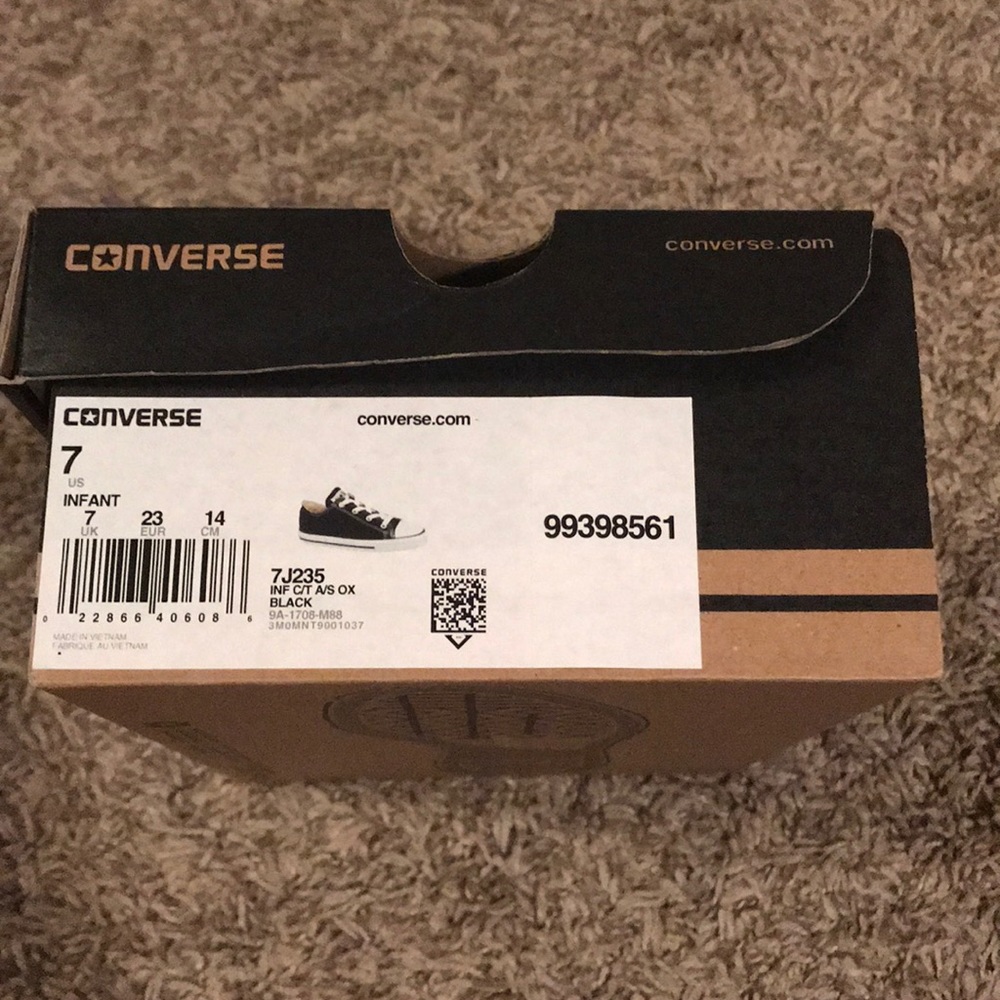 Infant converse